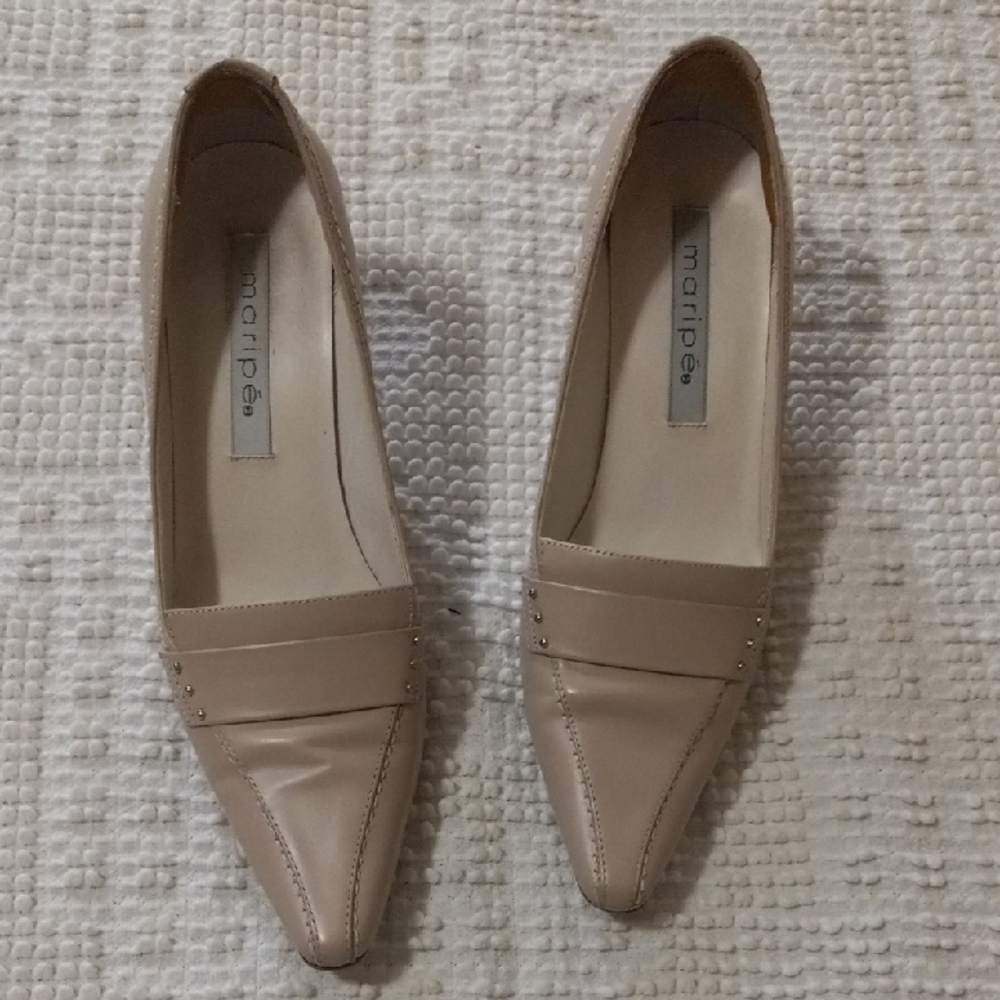 Maripe Women's Beige Heels Sz.6.5